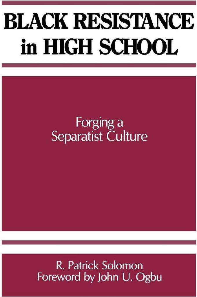 Black Resistance in High School