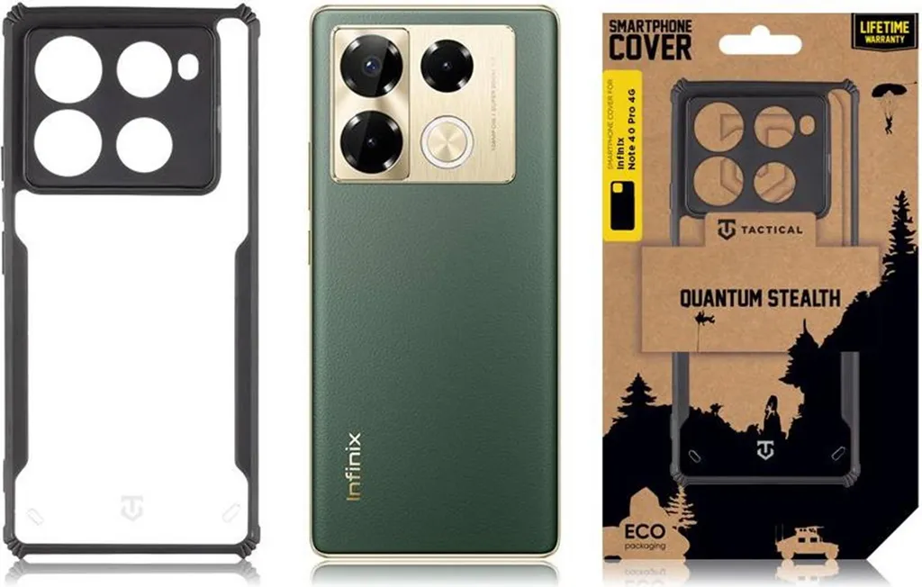 Coque Quantum Stealth pour Infinix Note 40 Pro 4G - Protection Tactique - 2