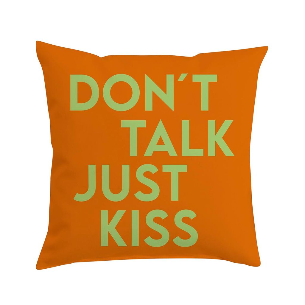 MAGMA Heimtex - Kissen FUNKY - just kiss - 25 x 25 cm Produktbild 