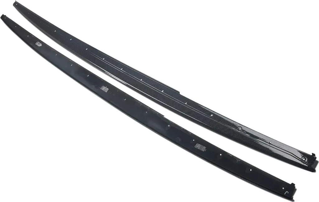 Rallonges de bas de caisse pour BMW F30 328i 330i M Sport look carbone