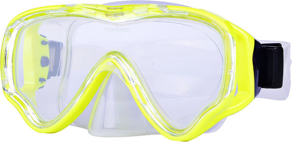 Schwimmbrille für Kinder mit Nasenschutz, verstellbares Schnorchel-Tauchgesichtskissen, Antibeschlag-Schwimmbrille mit weiter Sicht für Kinder