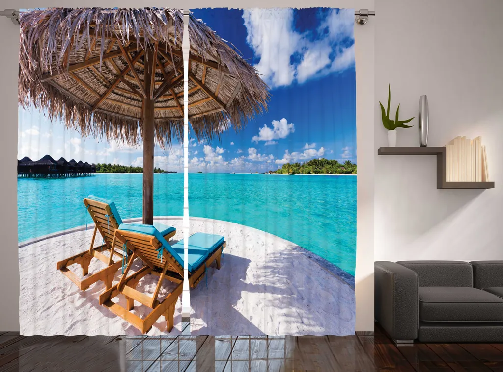Rideau Prêt à Poser 280x225 cm : Solution Anti-Regard Style Rustique