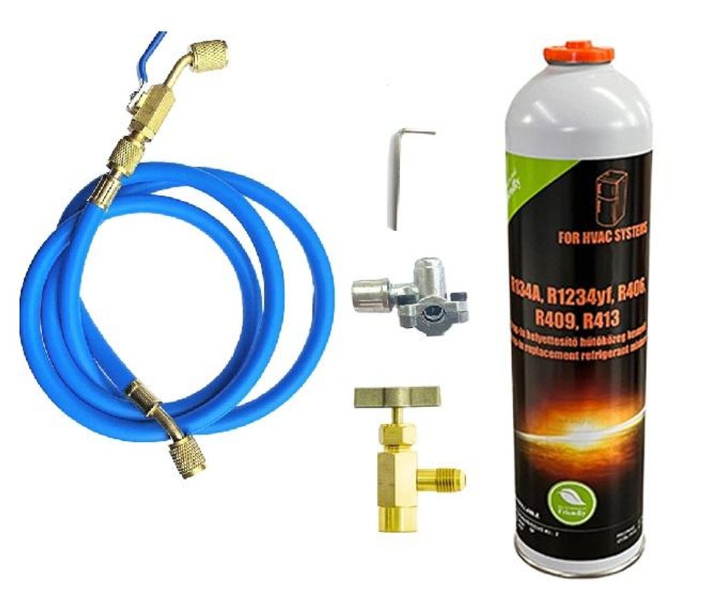 Reparaturset Füllset R134a mit BPV 31 für Kühlschrank Gefriertruhe