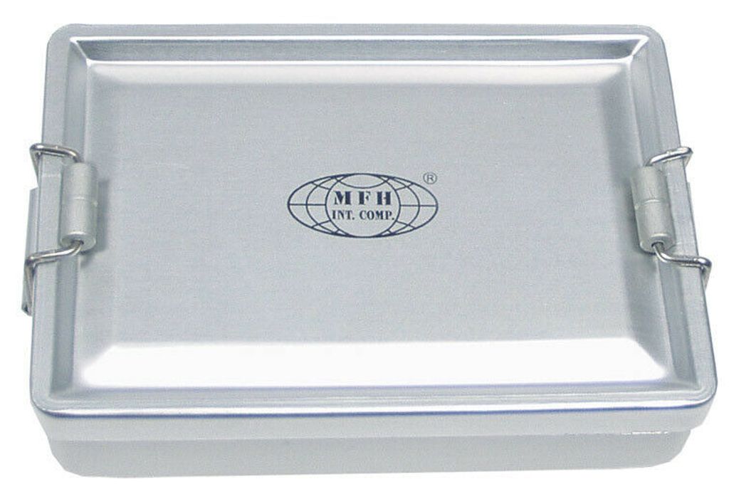 MFH Box, alluminio, impermeabile, colore argento Immagine del prodotto 