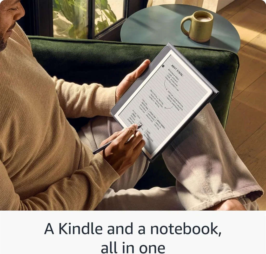 Liseuse bloc-notes Kindle Scribe 64GB et son Stylet Premium Tungstène - 5