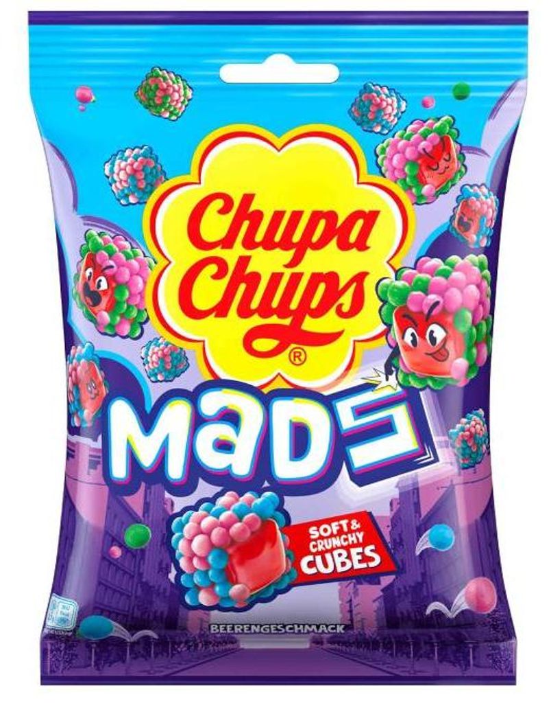 Chupa Chups Mads Berries 115g Produktbild 