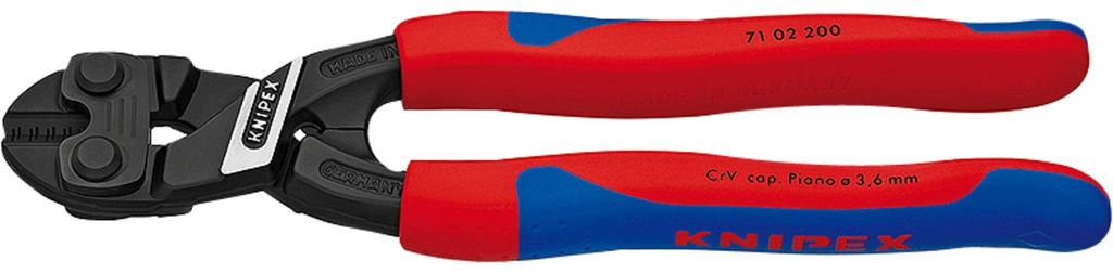Knipex CoBolt, Nożyce do drutu, Stal chromowo-wanadowa, Zdjęcie produktu 