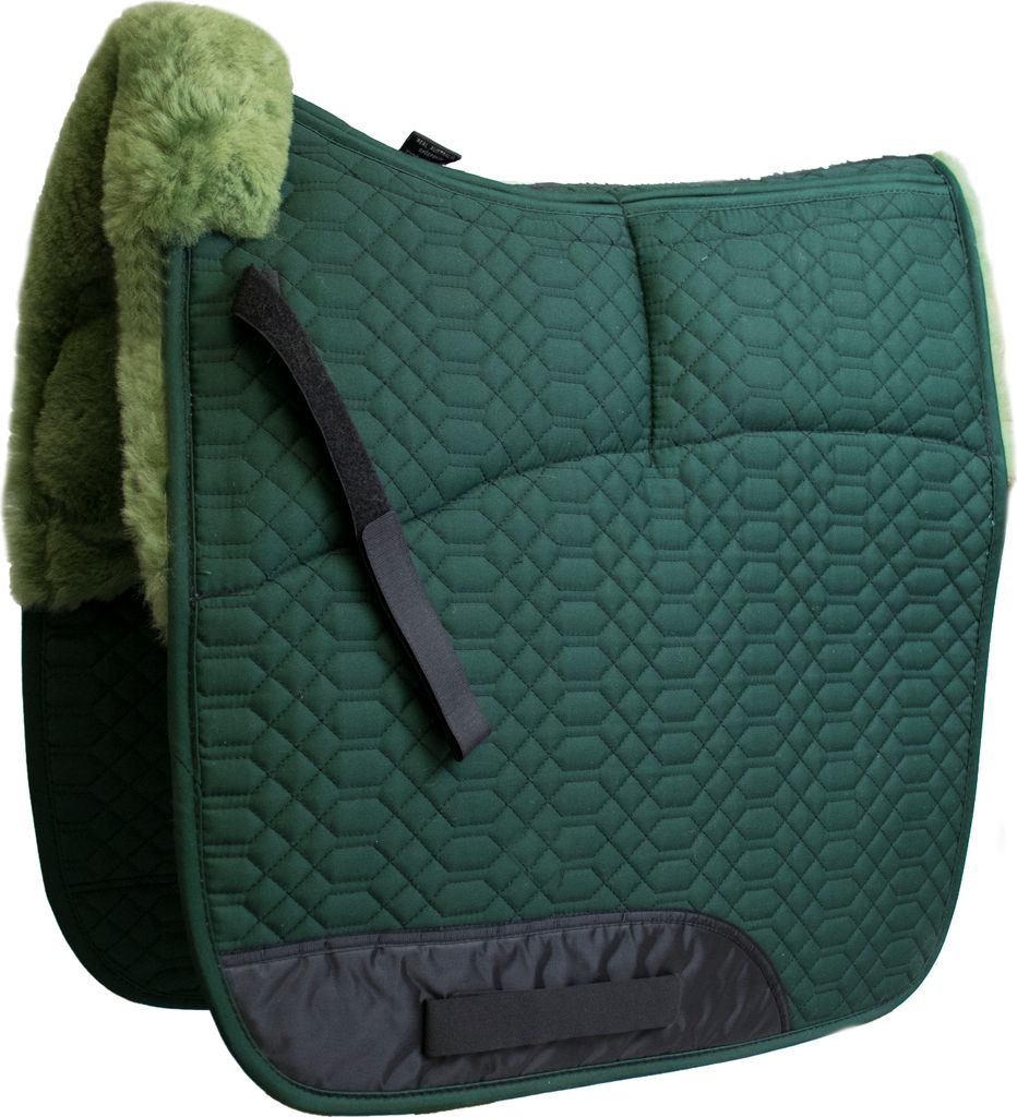 Engel Stable Engel - Korrektur Aufpolster Schabracke, grün/grün / Dressur