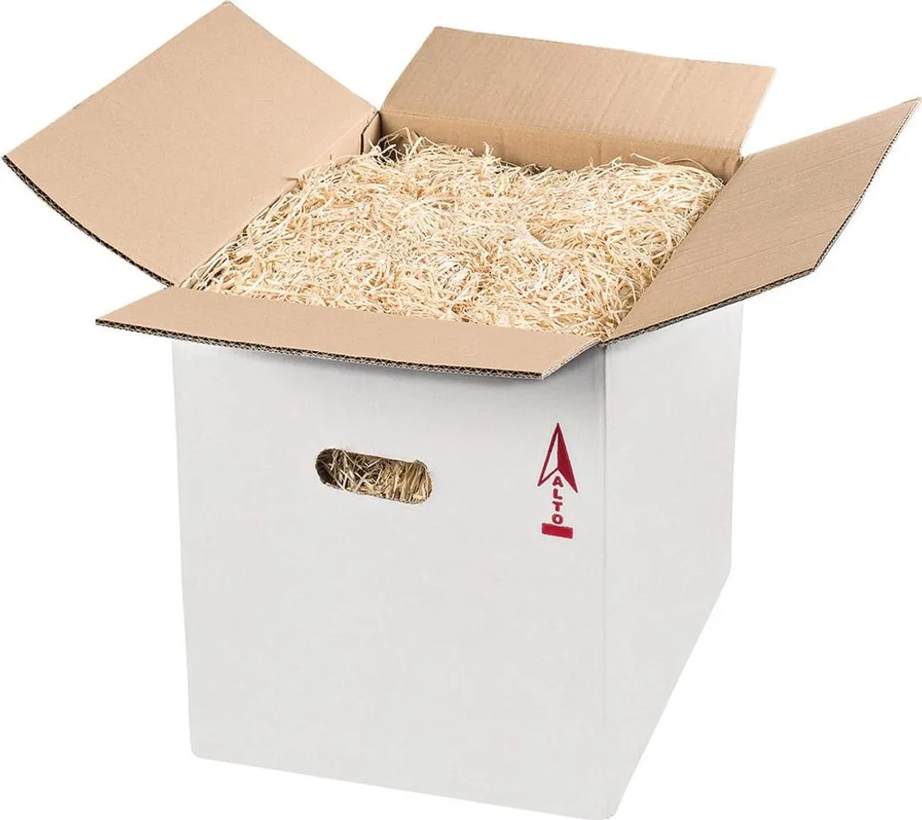 Lana di Legno Imballaggio 5kg PEFC: Riempitivo Anti-Urti Professionale
