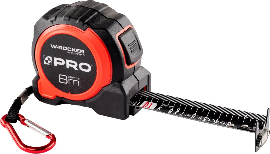 Règle à roulette 8 m avec bascule 32 mm T-8213 P haute précision traçage