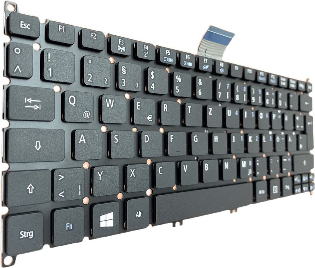 DEUTSCHE - Schwarz Tastatur keyboard kompatibel für Acer Aspire S3-391, S5-391