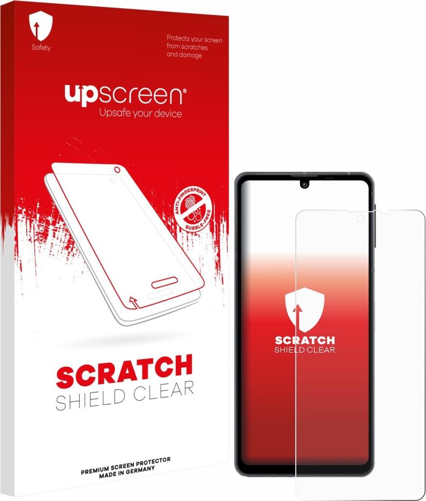 upscreen Schutzfolie für Sharp Aquos Sense 8 Displayschutz Displayschutzfolie Folie Klar Transparent