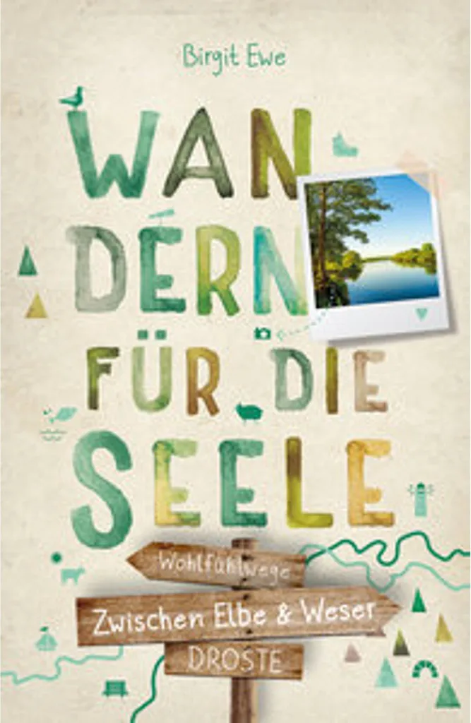 Guide de randonnée bien-être Wandern für die Seele Elbe et Weser