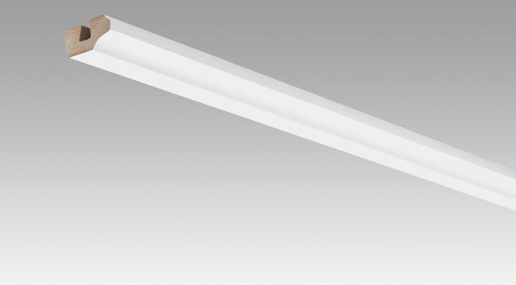 MEISTER Deckenabschlussleiste 2380 x 19 x 38 mm 20128 Swedish white