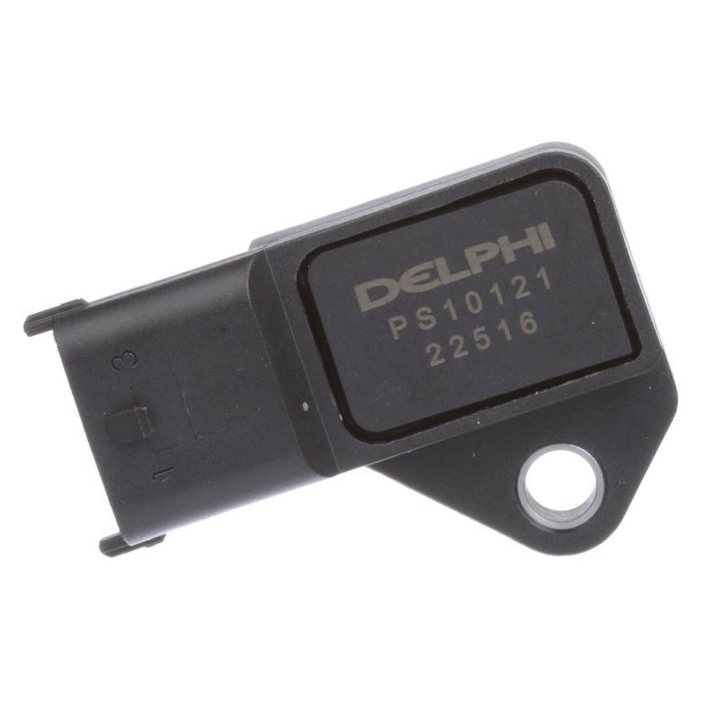 DELPHI PS10121 Ladedrucksensor für OPEL Corsa D Schrägheck (S07) Saugrohr