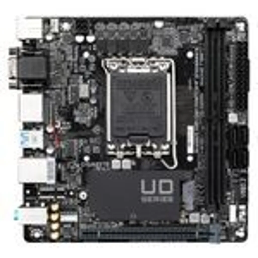 Carte mère GIGABYTE H610I pour PC Compact Bureautique et Gaming ITX - 10