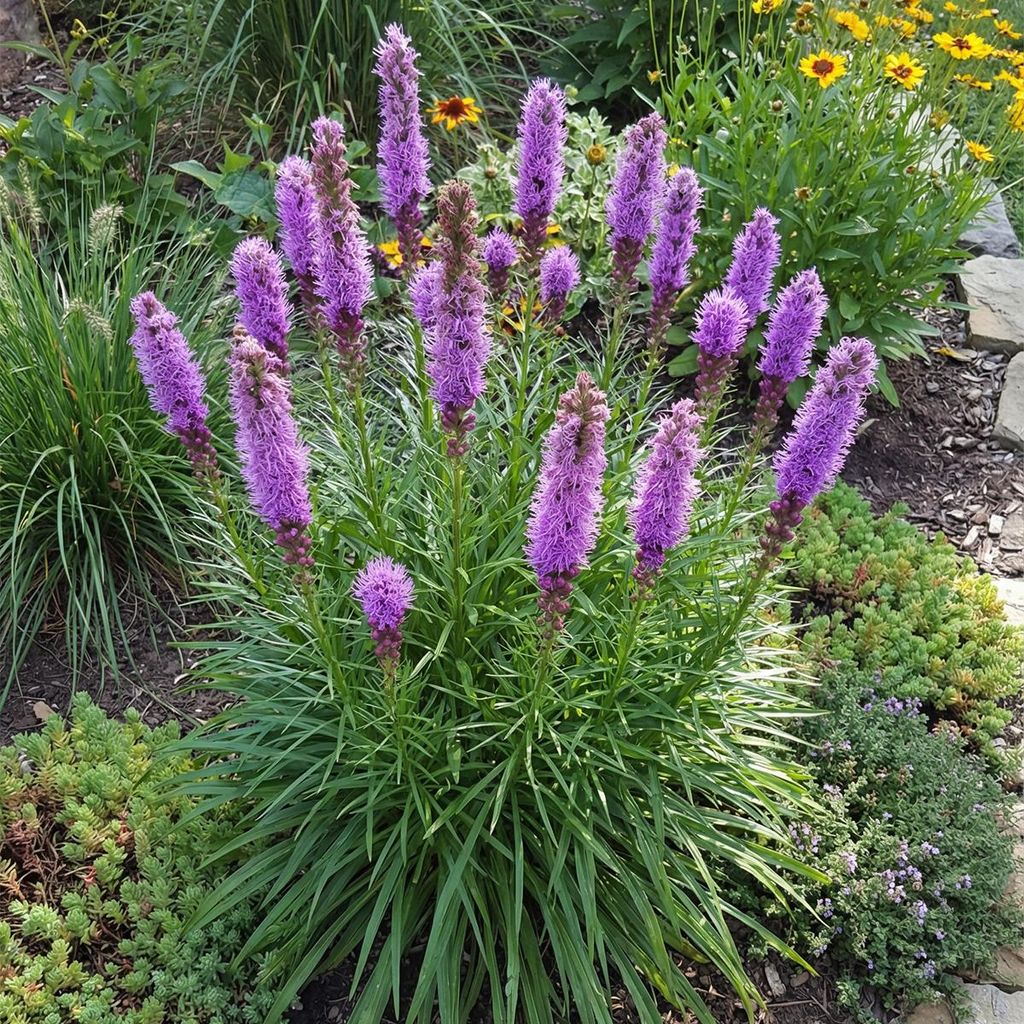 Bloomique - Lot de 3 - Liatris spicata 'Kobold' - Liatris Image du produit 