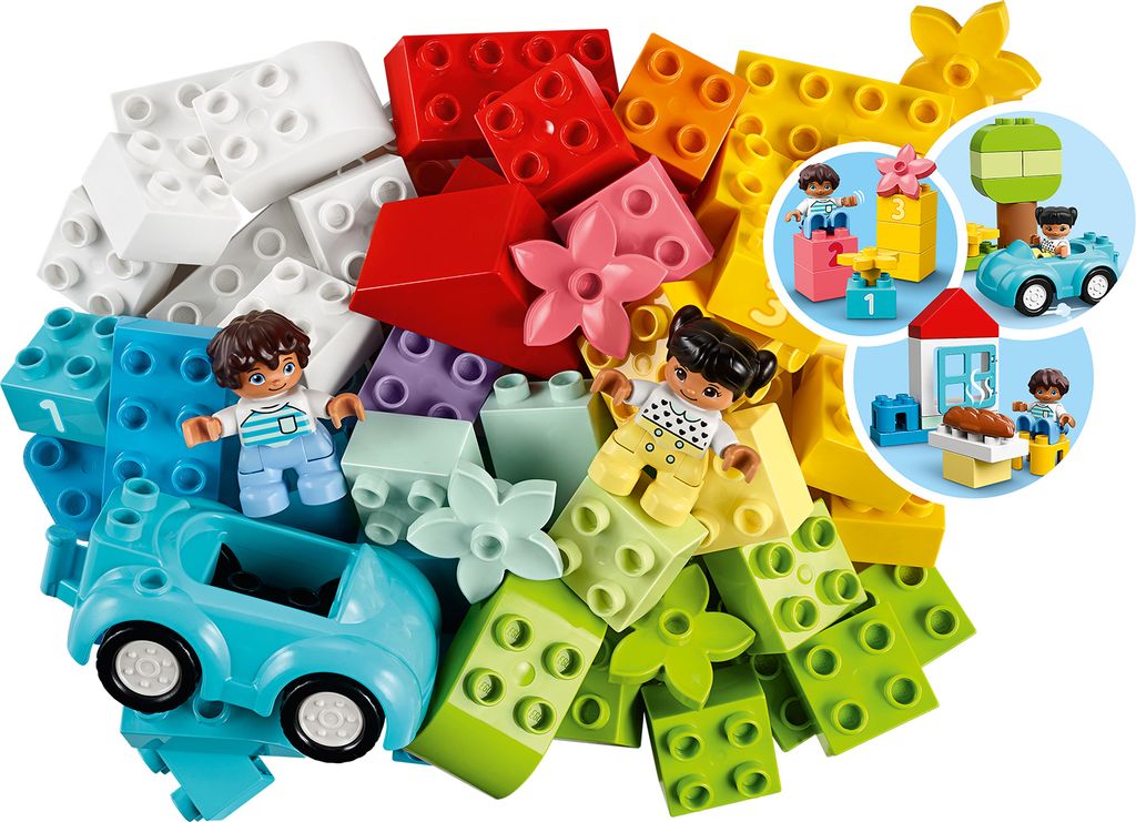 LEGO DUPLO Classic Steinebox, Kreativbox mit Aufbewahrung, Produktbild 5