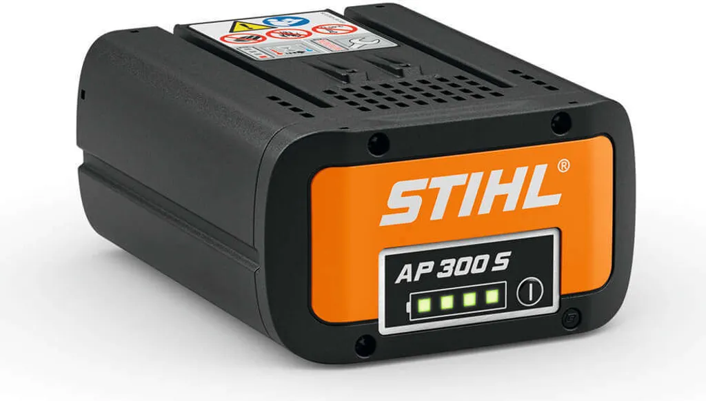 Batterie STIHL AP 300 S avec Haute Capacité 281 Wh et Technologie Li-Ion