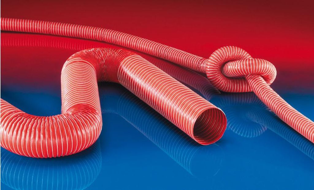 Absaug- u.Gebläseschlauch SIL 391 ONE ID 80mm AD 84,00mm 2mm L.4m Rl.