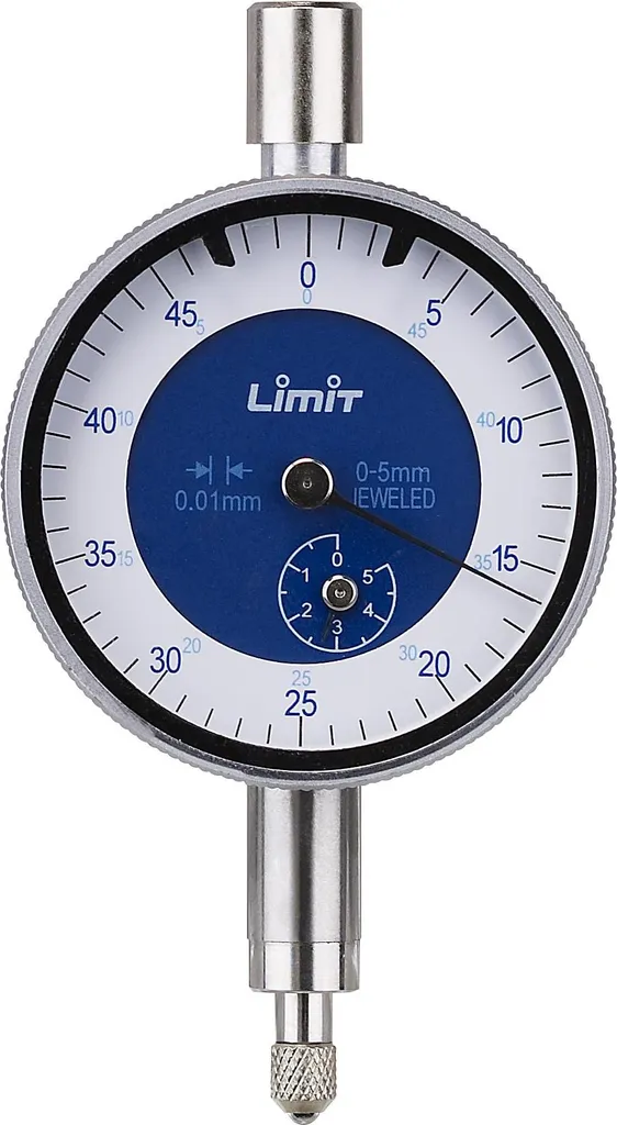 Indicateur à cadran 5mm LIMITE - Comparateur de précision mécanique