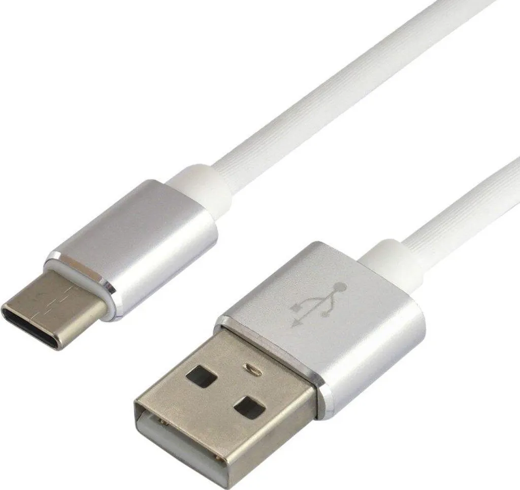 Cavo USB-C everActive CBS-1CW 1m Bianco: Ricarica Rapida 3A in Silicone