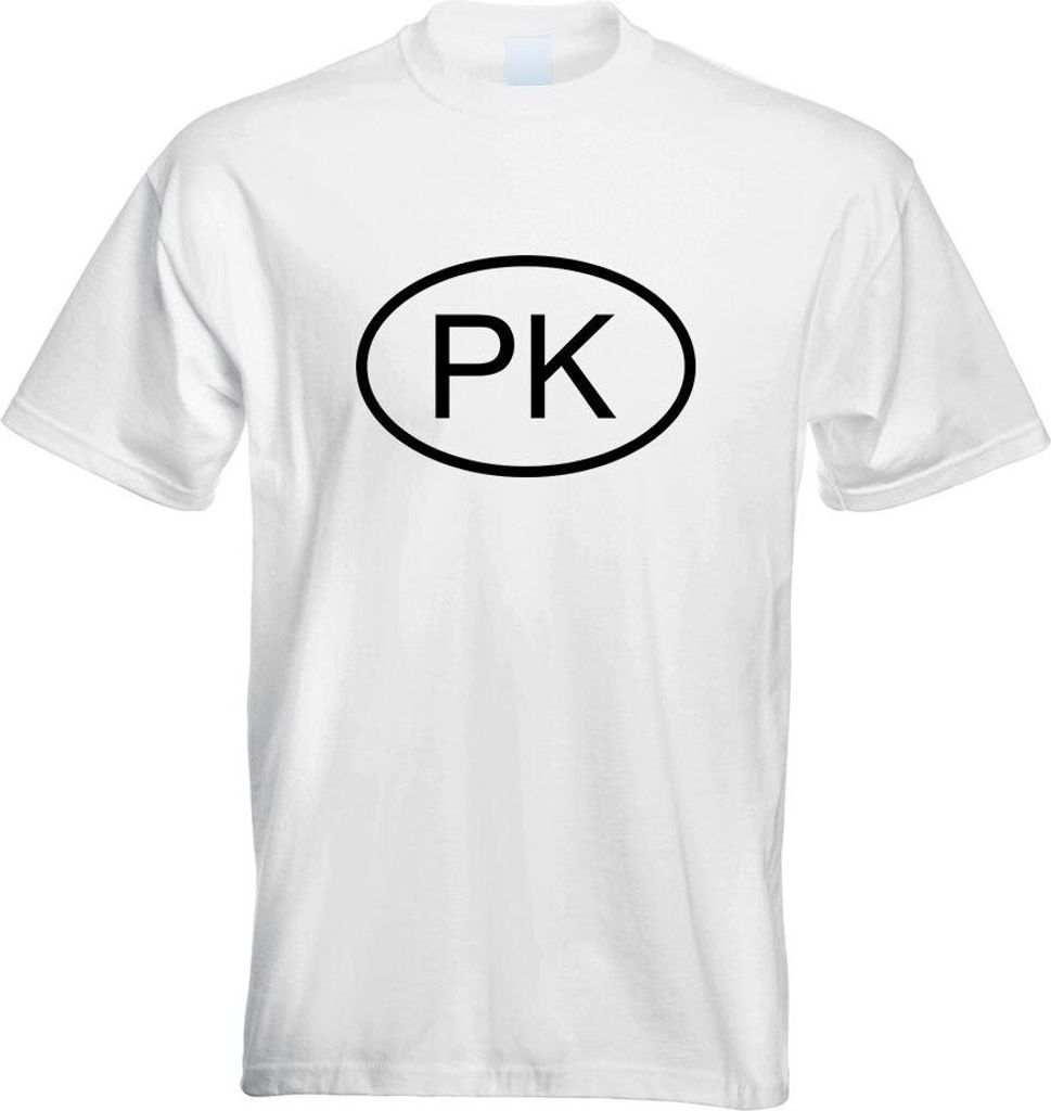 Kiwistar - T-Shirt - Weiss - Pakistan PK Motiv Bedruckt Funshirt Design Print - mit Motiv Bedruckt - Funshirt Design - Sport - Freizeit - Herren - S