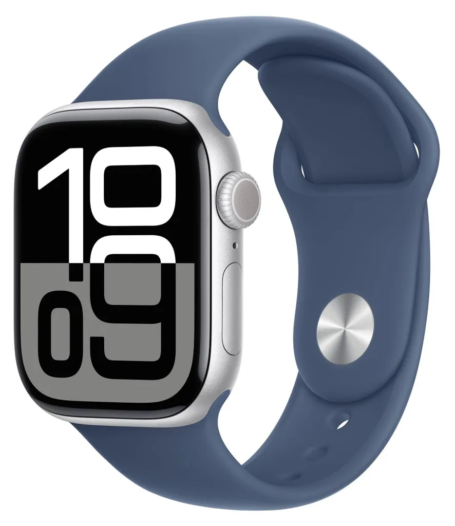 Apple Watch Series 10 46 mm argent : restez connecté et en pleine forme
