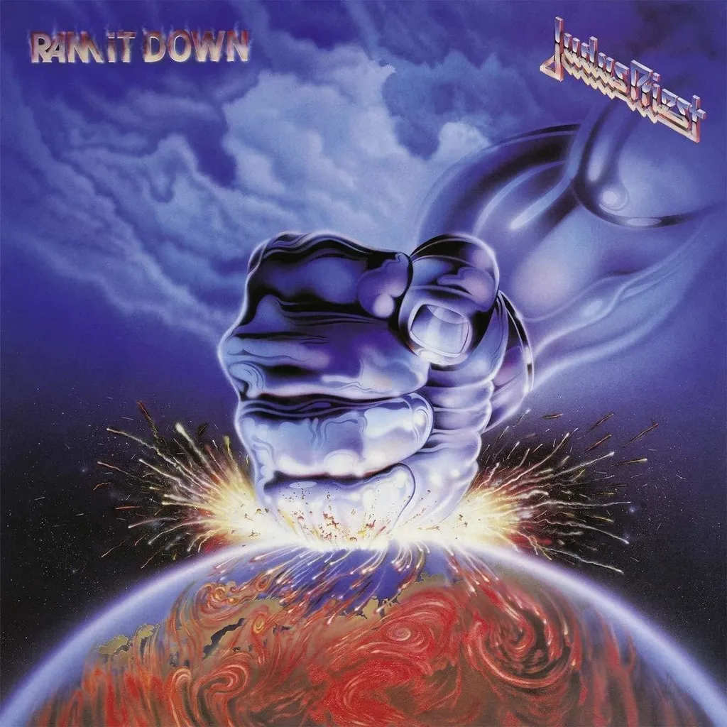 Disque Vinyle Judas Priest Ram It Down Album 33 Tours Metal Certifié