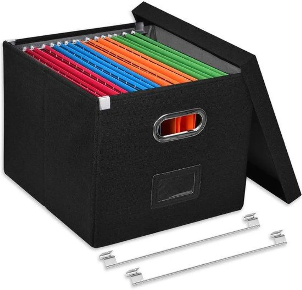 Trieur de documents A4 avec tiroirs coulissants et couvercle de bureau