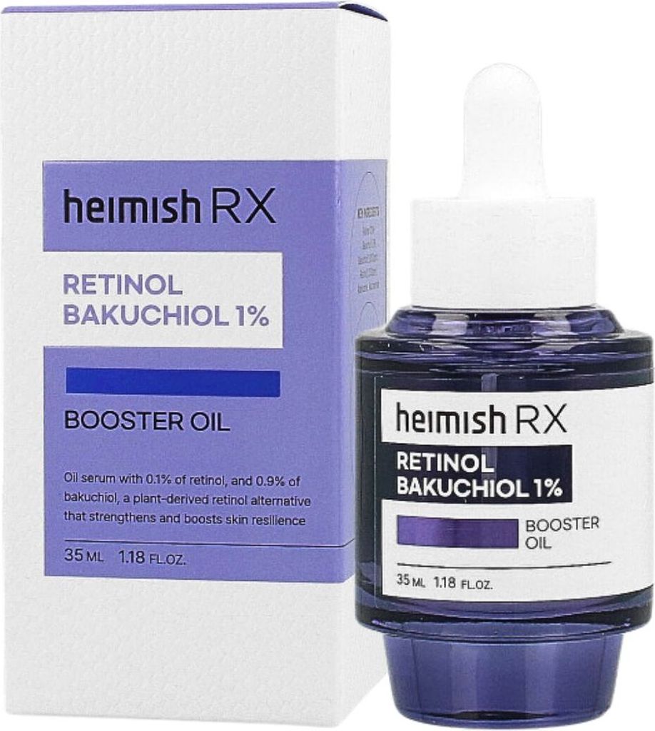 heimish RX Retinol Bakuchiol 1% Booster Oil