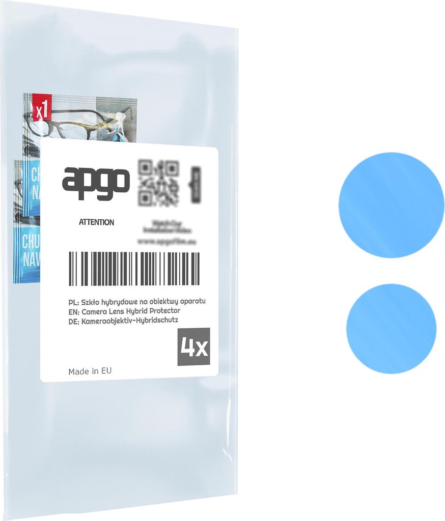 apgo 4 Stück Linsenschutz Kamera Schutzglas für Honor 50 SE Produktbild 