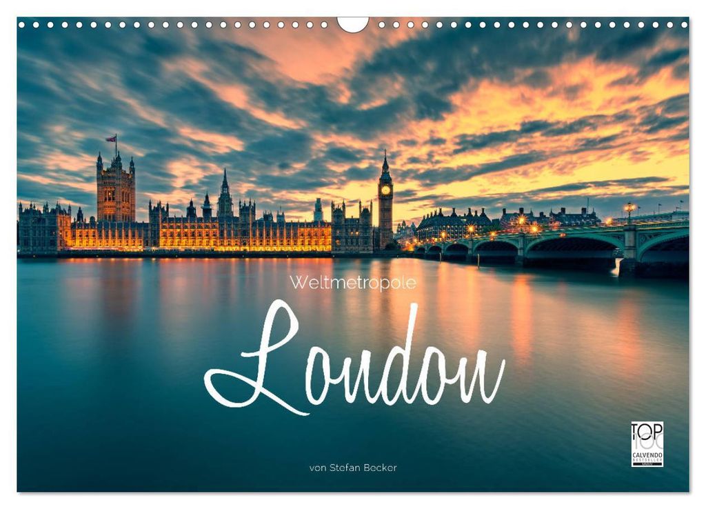 Weltmetropole London (Wandkalender 2027 DIN A3 quer), CALVENDO Monatskalender