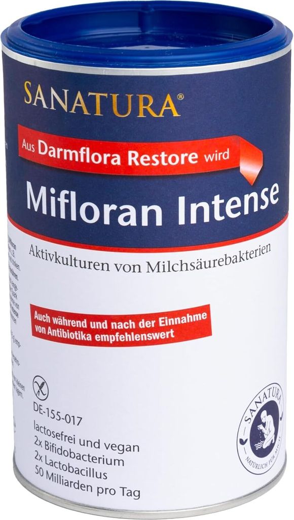 Sanatura Mifloran Intense | 200 g | Milchsäurebakterien | Produktbild 