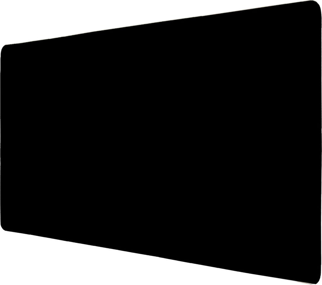 Elegante Schwarze Schreibtischunterlage 69x31cm XXL Mauspad