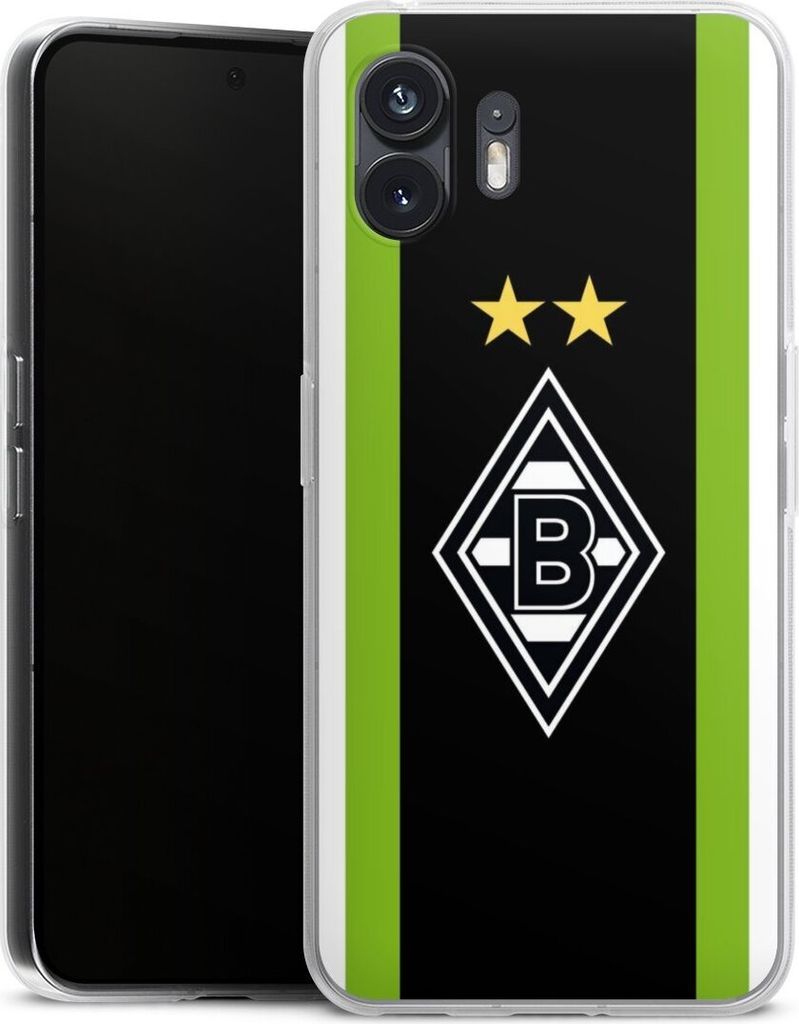 DeinDesign Handyhülle für Nothing Phone 2 Silikon Hülle Case Smartphone Schutzhülle Borussia Mönchengladbach Gladbach Logo