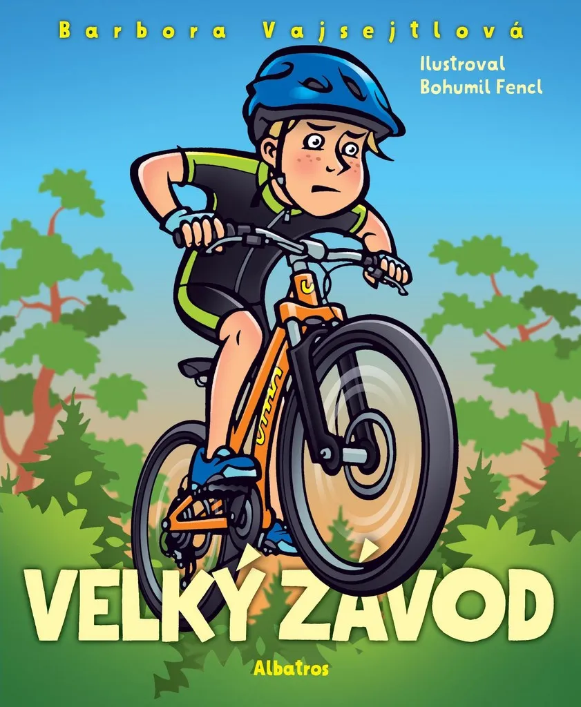 Livre pour enfant Velký závod : un album illustré ludique et dynamique