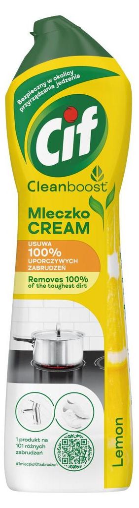 Mleczko do czyszczenia Cif Lemon 540 g Obrázek produktu 