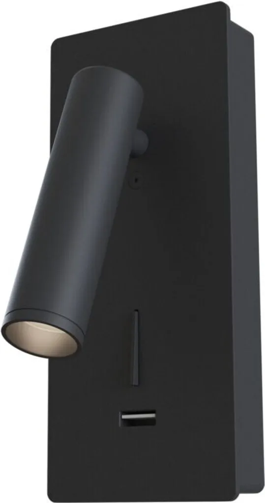 Applique murale LED noire Mirax Maytoni 3W 250lm solution gain de place