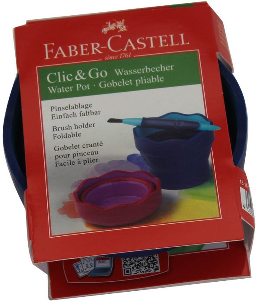 Gobelet à eau Clic&Go bleu Image du produit 