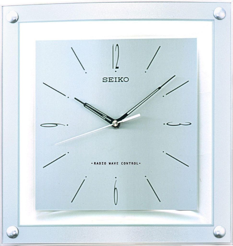 Seiko - QXR205S - Horloge murale - radio Image du produit 