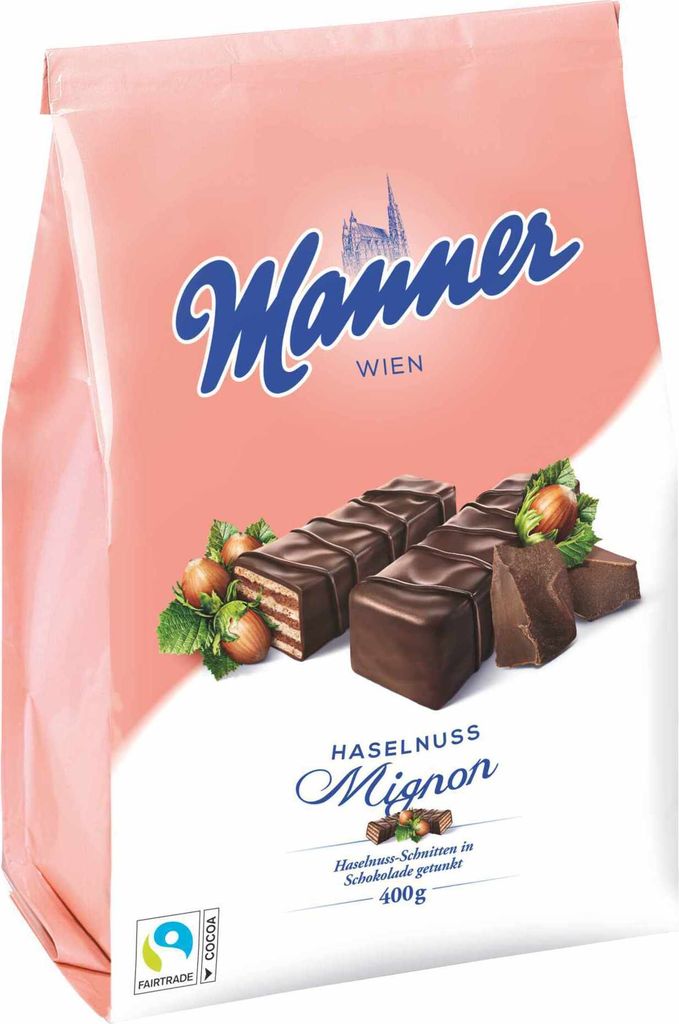 Manner Plátky z lískových oříšků 400g Obrázek produktu 