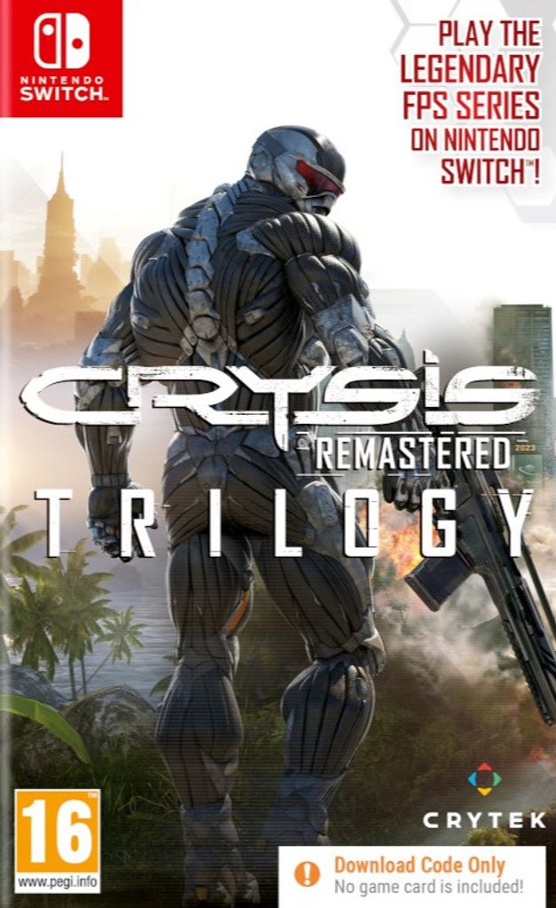 Crysis Remastered Trilogy (Switch) Code in a box Obrázek produktu 