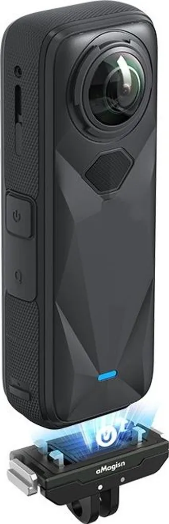 Support Métal Robuste à Libération Rapide Compatible Insta360 X5 - 4