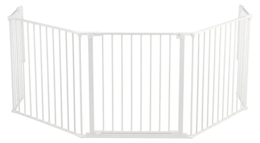 Barrière de sécurité escalier et cheminée BabyDan Flex XL noire pliable