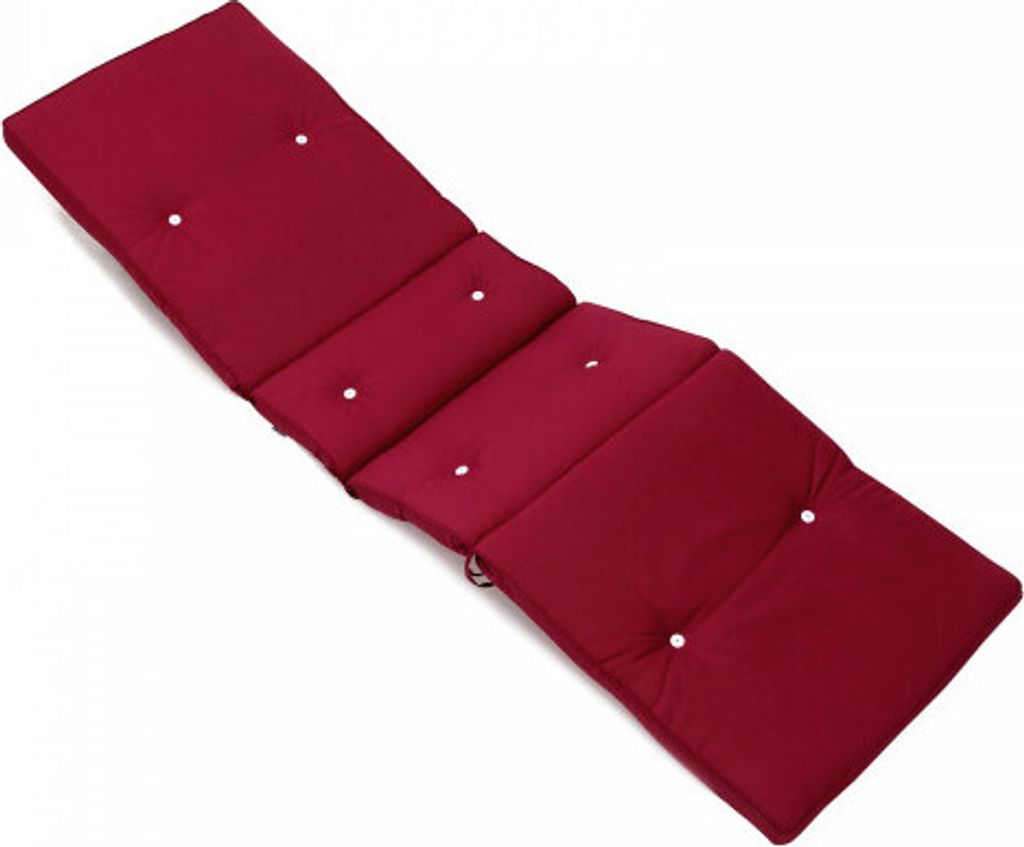 Polstrování k zahradnímu lehátku - vínové | 198 cm x 55 cm Obrázek produktu 6