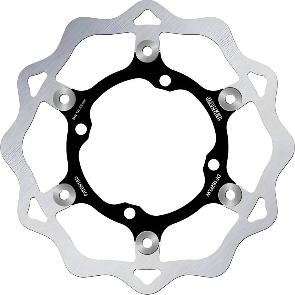 Bremsscheibe Galfer DF182FLW WAVE schwimmend vorne 250x3mm für Kawasaki KX F, Suzuki RM-Z 125 / 250 ccm Bj. 2003 - 2006