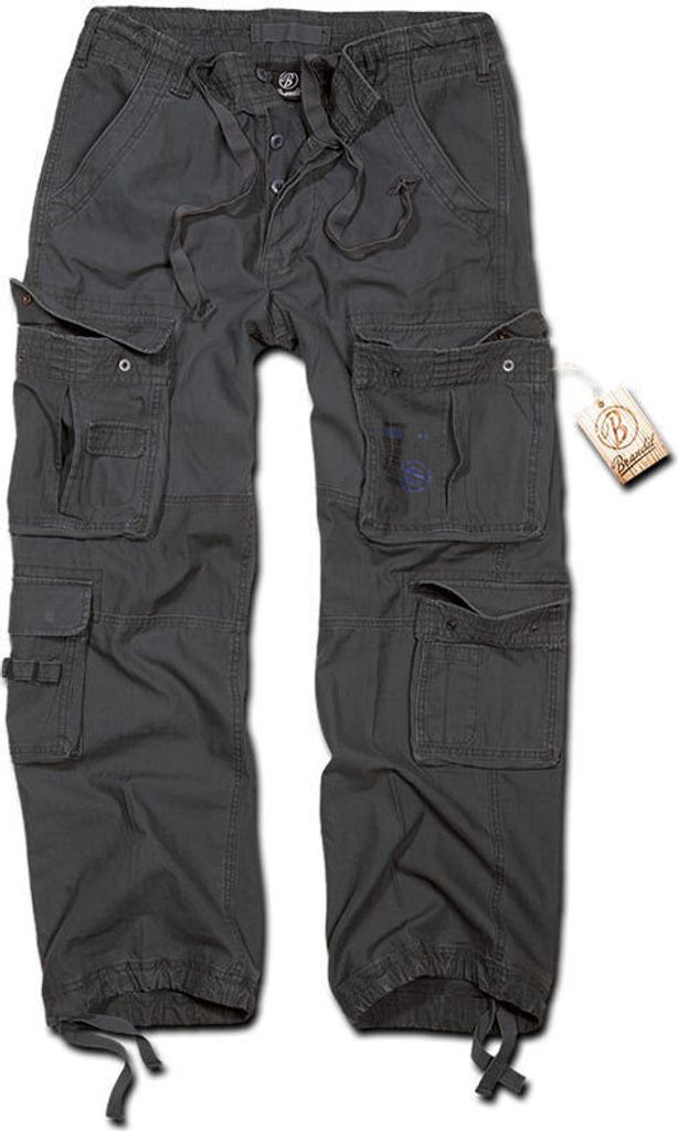 Brandit Pure Vintage Hose, anthrazit, M