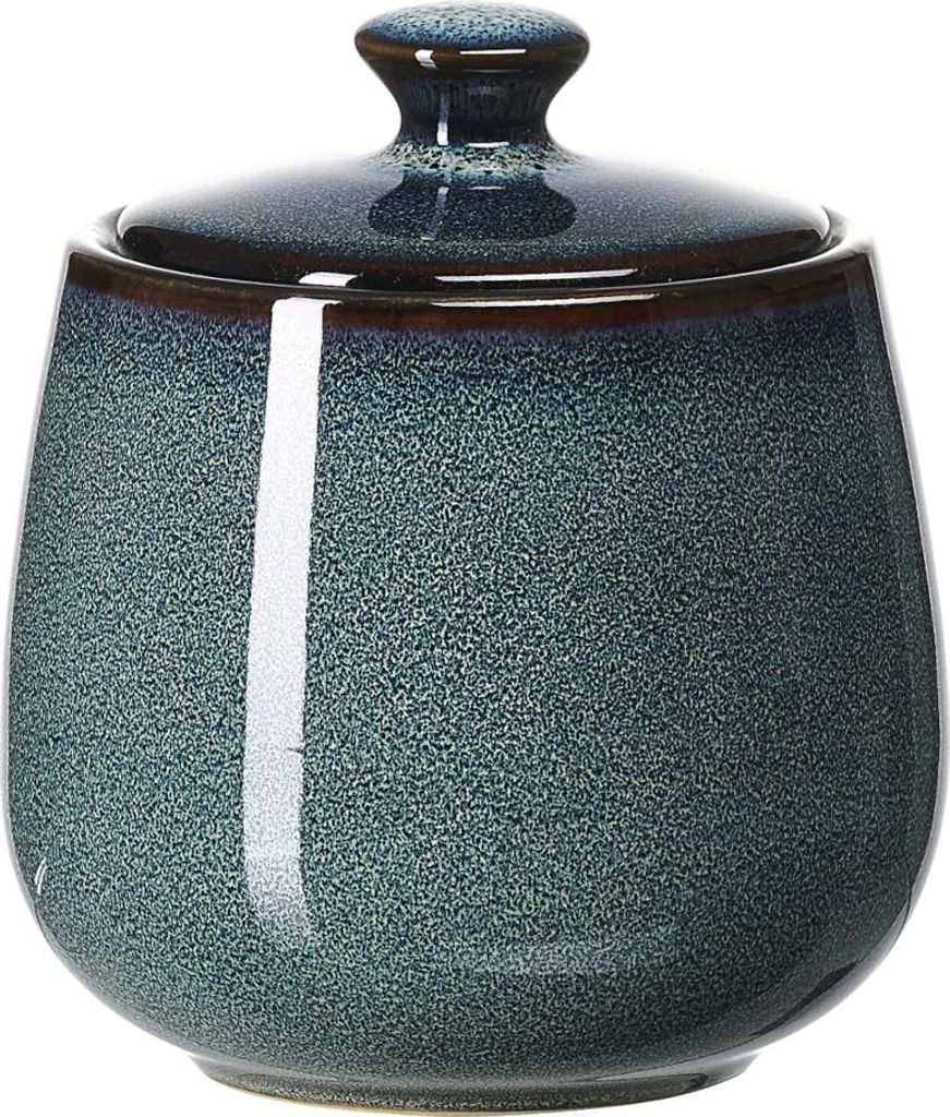 Ritzenhoff und Breker Bali Zuckerdose blau rund 9x9x10cm