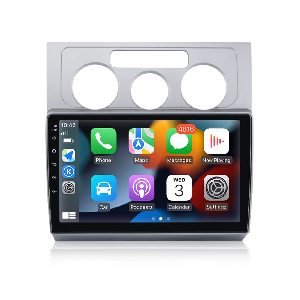 Einbau-Navigationsgeräte Carplay 2+64G Für Touran 2003-2010 10 zoll Autoradio GPS Navi WIFI BT SWC RDS Android12 DAB 4Kern